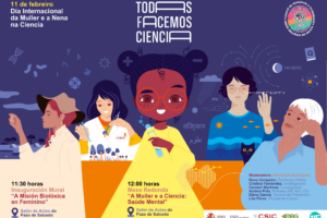 La Misión Biológica de Galicia celebra el 11F en Pontevedra con la inauguración del mural "A Misión Biolóxica en Feminino" y la mesa redonda "A Muller e a Ciencia: Saúde Mental"