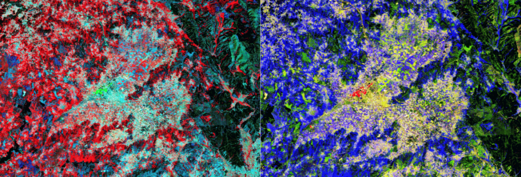 Satellite images Satellite images of southern Galicia and northern Portugal
